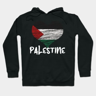 Palestine in our hearts Hoodie